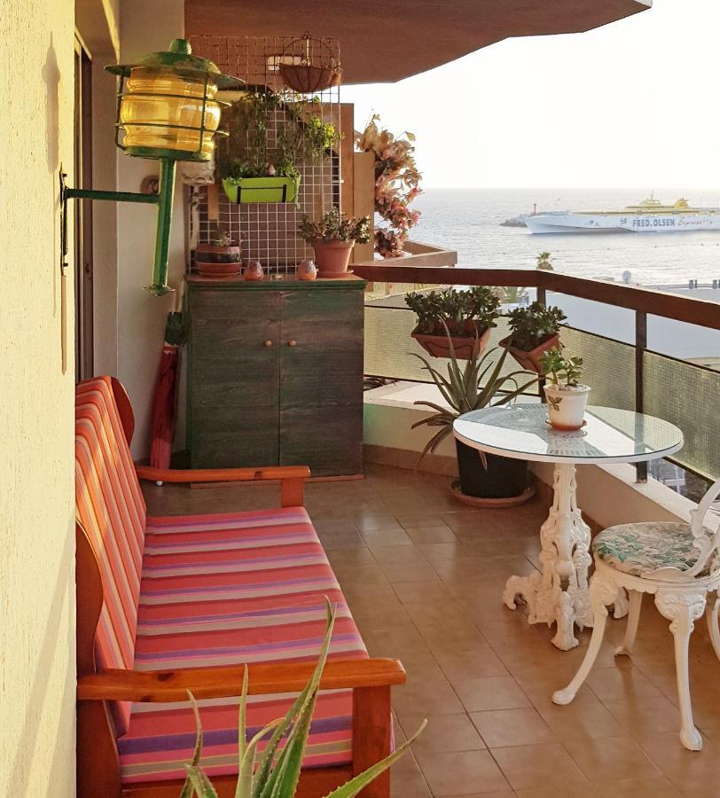 Jardin Canario Primera Linea De Playa Los Cristianos  Luaran gambar
